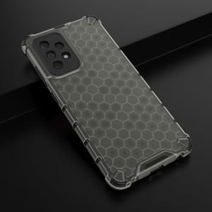 Hurtel Honeycomb etui pancerny pokrowiec z żelową ramką Samsung Galaxy A52 5G / A52 4G czarny 14