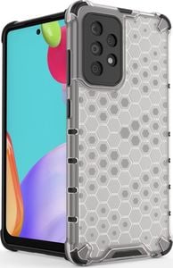 Hurtel Honeycomb etui pancerny pokrowiec z żelową ramką Samsung Galaxy A52 5G / A52 4G niebieski 2