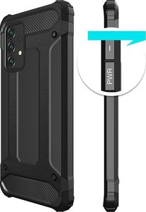 Hurtel Hybrid Armor pancerne hybrydowe etui pokrowiec Samsung Galaxy A52 5G / A52 4G srebrny 5