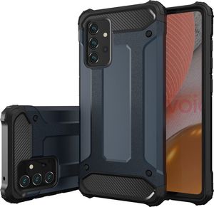 Hurtel Hybrid Armor pancerne hybrydowe etui pokrowiec Samsung Galaxy A72 4G niebieski 2