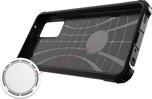 Hurtel Hybrid Armor pancerne hybrydowe etui pokrowiec Samsung Galaxy A72 4G złoty 6