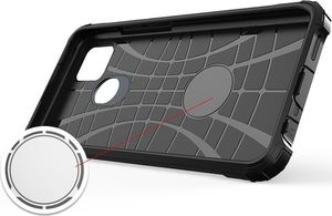 Hurtel Hybrid Armor pancerne hybrydowe etui pokrowiec Oppo A15 czarny 6