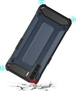 Hurtel Hybrid Armor pancerne hybrydowe etui pokrowiec Oppo Reno3 / A91 / F15 czarny 7