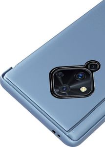 Hurtel Clear View Case futerał etui z klapką Xiaomi Redmi Note 9T 5G różowy 10