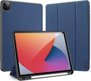 Etui na tablet Hurtel DUX DUCIS Domo składany pokrowiec etui na tablet z funkcją Smart Sleep podstawka iPad Pro 11'' 2021 niebieski 1