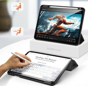 Etui na tablet Hurtel Dux Ducis Domo Lite składany pokrowiec etui na tablet z funkcją Smart Sleep podstawka iPad Pro 11'' 2020 / iPad Pro 11'' 2018 różowy 15
