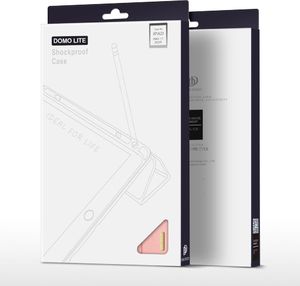 Etui na tablet Hurtel Dux Ducis Domo Lite składany pokrowiec etui na tablet z funkcją Smart Sleep podstawka iPad Pro 11'' 2020 / iPad Pro 11'' 2018 różowy 26