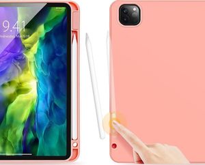 Etui na tablet Hurtel Dux Ducis Domo Lite składany pokrowiec etui na tablet z funkcją Smart Sleep podstawka iPad Pro 11'' 2020 / iPad Pro 11'' 2018 różowy 4