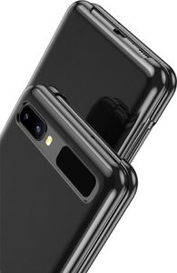 Hurtel Plating Case hard case pokrowiec etui z metaliczną ramką Samsung Galaxy Z Flip niebieski 6