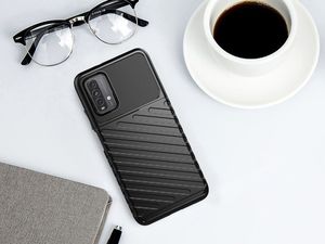 Hurtel Thunder Case elastyczne pancerne etui pokrowiec Xiaomi Poco M3 / Xiaomi Redmi 9T niebieski 10