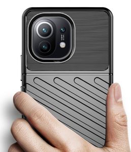 Hurtel Thunder Case elastyczne pancerne etui pokrowiec Xiaomi Mi 11 zielony 4