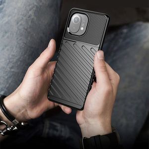Hurtel Thunder Case elastyczne pancerne etui pokrowiec Xiaomi Mi 11 zielony 8
