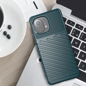 Hurtel Thunder Case elastyczne pancerne etui pokrowiec Xiaomi Mi 11 czarny 13