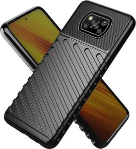 Hurtel Thunder Case elastyczne pancerne etui pokrowiec Xiaomi Poco X3 NFC / Poco X3 Pro zielony 12