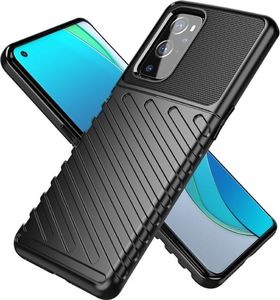 Hurtel Thunder Case elastyczne pancerne etui pokrowiec OnePlus 9 Pro czarny 13