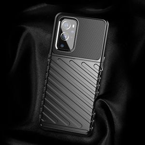Hurtel Thunder Case elastyczne pancerne etui pokrowiec OnePlus 9 Pro czarny 4