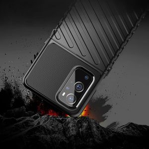Hurtel Thunder Case elastyczne pancerne etui pokrowiec OnePlus 9 Pro czarny 5