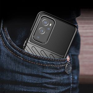 Hurtel Thunder Case elastyczne pancerne etui pokrowiec OnePlus 9 Pro czarny 9