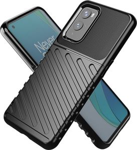 Hurtel Thunder Case elastyczne pancerne etui pokrowiec OnePlus 9 czarny 13