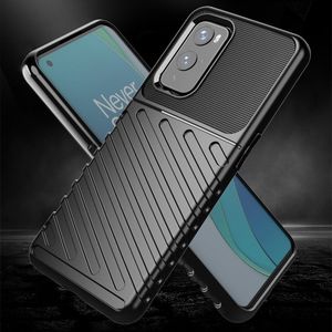 Hurtel Thunder Case elastyczne pancerne etui pokrowiec OnePlus 9 czarny 3
