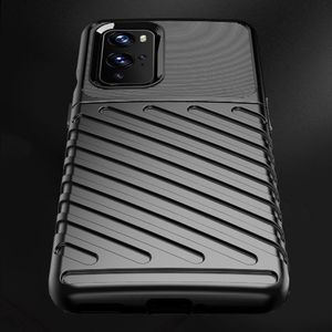 Hurtel Thunder Case elastyczne pancerne etui pokrowiec OnePlus 9 czarny 6