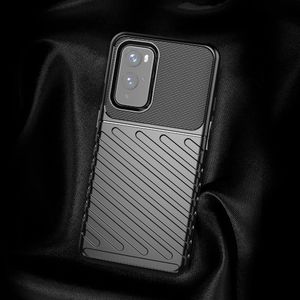Hurtel Thunder Case elastyczne pancerne etui pokrowiec OnePlus 9 czarny 7