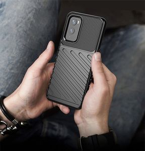 Hurtel Thunder Case elastyczne pancerne etui pokrowiec OnePlus 9 czarny 8