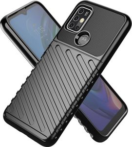 Hurtel Thunder Case elastyczne pancerne etui pokrowiec Lenovo Moto G30 / Moto G20/ Moto G10 czarny 12