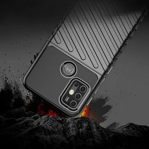 Hurtel Thunder Case elastyczne pancerne etui pokrowiec Lenovo Moto G30 / Moto G20/ Moto G10 czarny 4