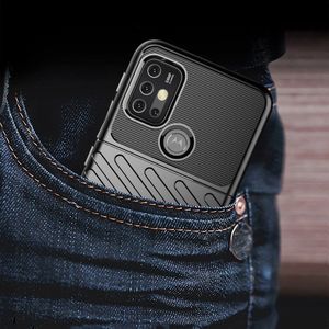 Hurtel Thunder Case elastyczne pancerne etui pokrowiec Lenovo Moto G30 / Moto G20/ Moto G10 czarny 9