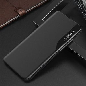 Hurtel Eco Leather View Case elegancki futerał etui z klapką i funkcją podstawki Xiaomi Mi 11 czarny 2
