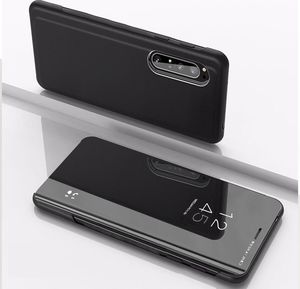 Hurtel Clear View Case futerał etui z klapką Sony Xperia 5 II czarny 2