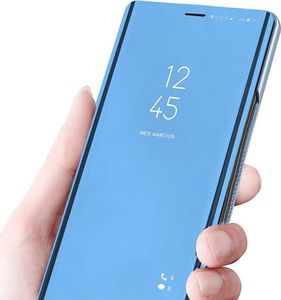 Hurtel Clear View Case futerał etui z klapką Sony Xperia 10 II czarny 6