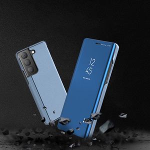 Hurtel Clear View Case futerał etui z klapką Xiaomi Mi 11 niebieski 9