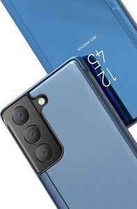 Hurtel Clear View Case futerał etui z klapką Xiaomi Mi 11 różowy 6