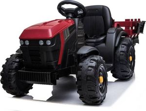 Lean Cars Traktor z Przyczepą na akumulator BDM0925 Czerwony 6