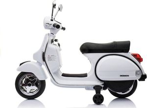 Lean Cars Skuter Na Akumulator Vespa Biały 2