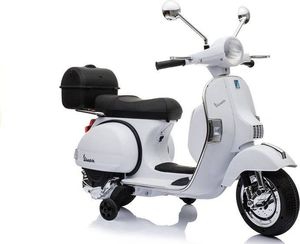 Lean Cars Skuter Na Akumulator Vespa Biały 5