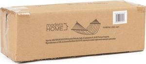 ModernHome Hamak ogrodowy dwuosobowy z pokrowcem - niebieski 8