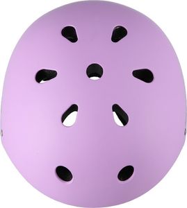Nils Extreme Kask rowerowy na rolki/deskorolkę MTV12 fioletowy matowy r. XL 5