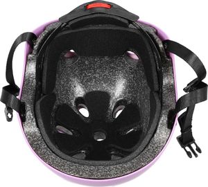 Nils Extreme Kask rowerowy na rolki/deskorolkę MTV12 fioletowy matowy r. XL 7