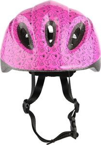 Nils Extreme Kask rowerowy na rolki/deskorolkę  MTW05 różowy r. XS 3