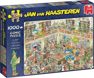 Jumbo Puzzle 1000 Haasteren Biblioteka G3 1