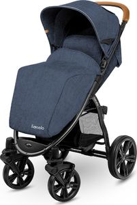 Wózek Lionelo Annet Plus wózek spacerowy / spacerówka na każdy teren • Blue Denim 2