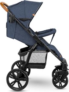 Wózek Lionelo Annet Plus wózek spacerowy / spacerówka na każdy teren • Blue Denim 6