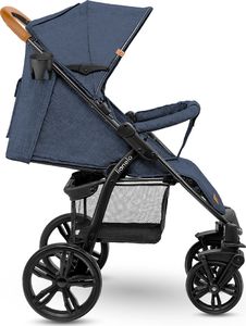 Wózek Lionelo Annet Plus wózek spacerowy / spacerówka na każdy teren • Blue Denim 7