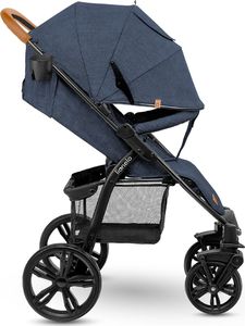 Wózek Lionelo Annet Plus wózek spacerowy / spacerówka na każdy teren • Blue Denim 8
