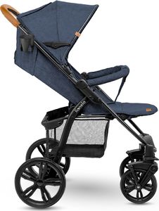 Wózek Lionelo Annet Plus wózek spacerowy / spacerówka na każdy teren • Blue Denim 9