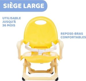 Chicco Krzesełko do karmienia turystyczne Pocket Snack Saffron 4
