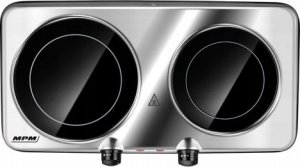 Płyta wolnostojąca MPM KUCHENKA ELEKTRYCZNA MKE 20 CERAMICZNA 2 PALNIKOWA 3